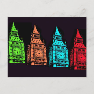 Carte Postale Collage de Big Ben