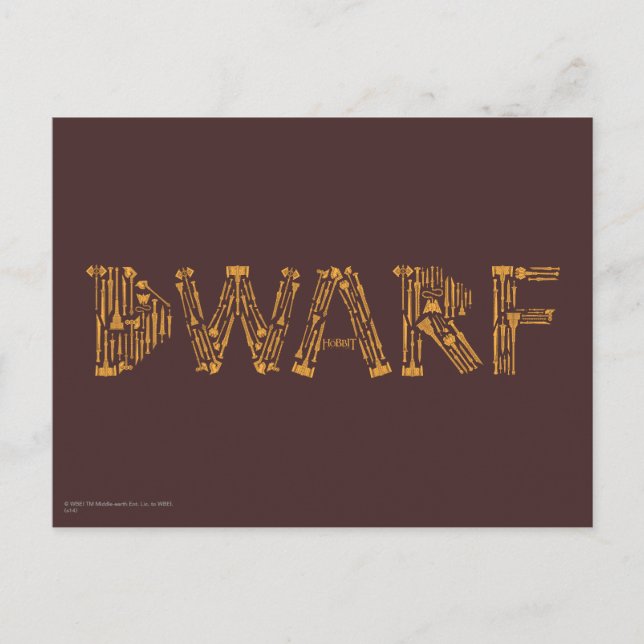 Carte Postale Collage de Dweapons (Devant)