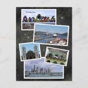 Carte Postale Collage de photos de Panama City