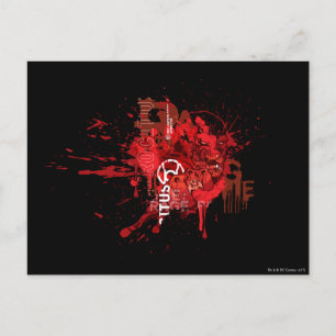 Carte Postale Collage du Corps de la lanterne rouge