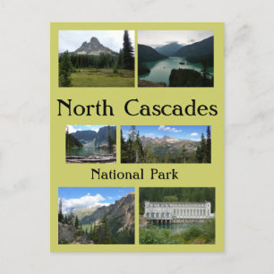 Carte Postale Collage North Cascades 1