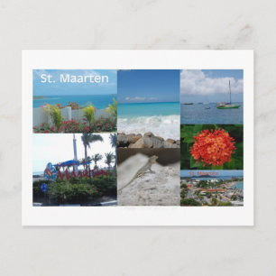 Carte Postale Collage photo Saint-Martin-Saint-Martin