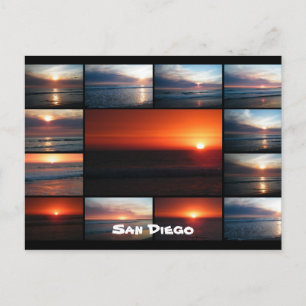 Carte Postale Collage Sunset