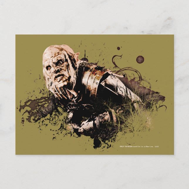Carte Postale Collage vectoriel Gothmog Orc (Devant)