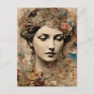 Carte postale Collage vintage