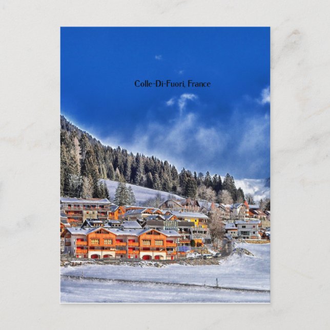 Carte Postale Colle-Di-Fuori, France, (Devant)