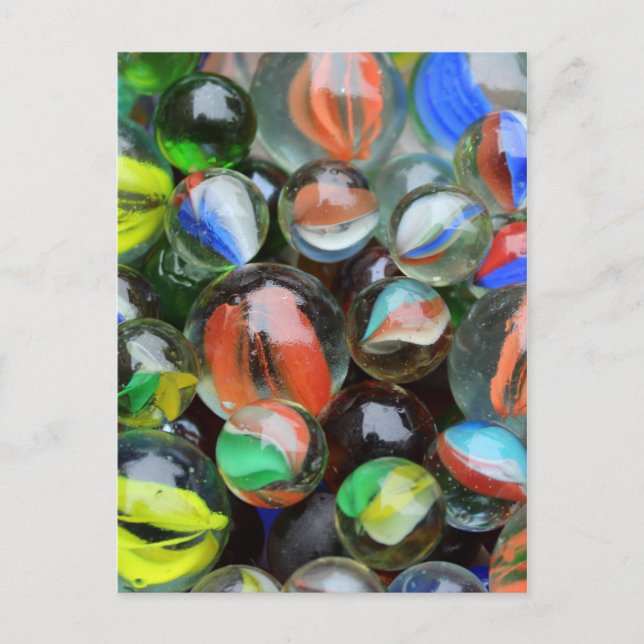 Carte Postale Collection de marbres de verre (Devant)