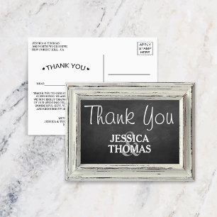 Carte Postale Collection de Mariage de cadre et de tableau de bo