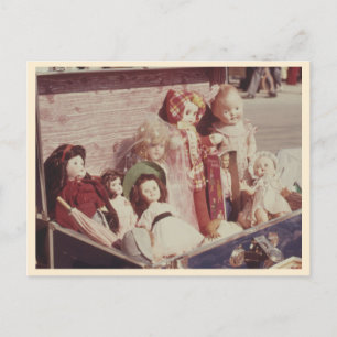 Carte Postale Collection de poupées vintage