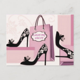 CARTE POSTALE COLLECTION DE REINE SHOPPING