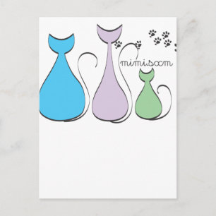 Carte Postale Collection Les Trois Conversations de mimi.sxm
