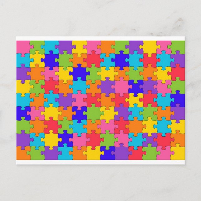Carte Postale Collection puzzled (Devant)