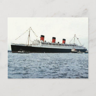 Carte Postale Collection Queen Mary RMS