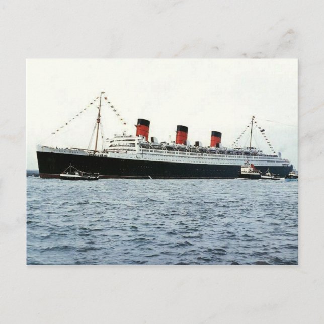 Carte Postale Collection Queen Mary RMS (Devant)