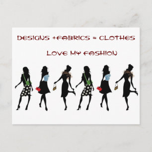 CARTE POSTALE COLLECTION REINE DU SHOPPING