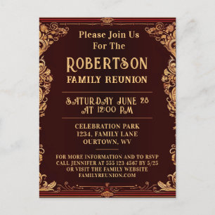 Carte Postale Collection Réunion familiale