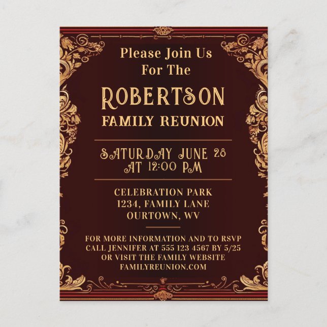 Carte Postale Collection Réunion familiale (Devant)