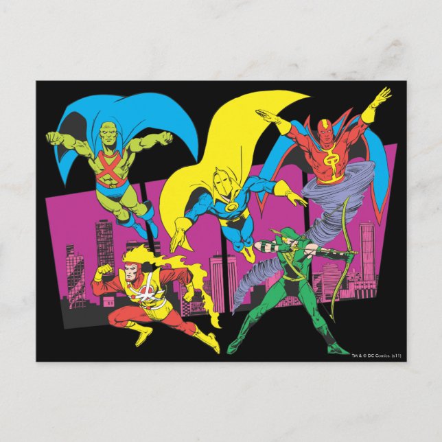 Carte Postale Collection Super Powers™ 17 (Devant)