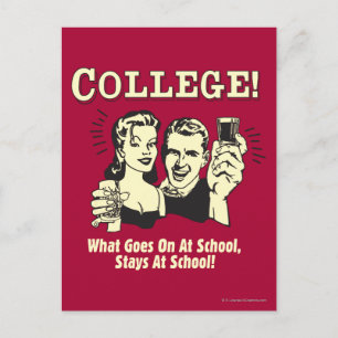 Carte Postale College : Ce Qui Se Passe Dans Les Séjours Scolair
