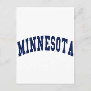 Carte Postale Collège du Minnesota