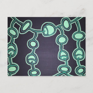 Carte Postale Collier et perles