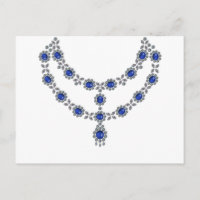 Collier Sapphire à deux brins