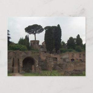 Carte Postale Colline de Palatine à Rome, Italie