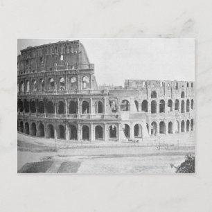 Carte Postale Colliseum à Rome, vers 1890