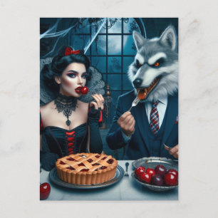 Carte Postale Collision Imaginaire foncé