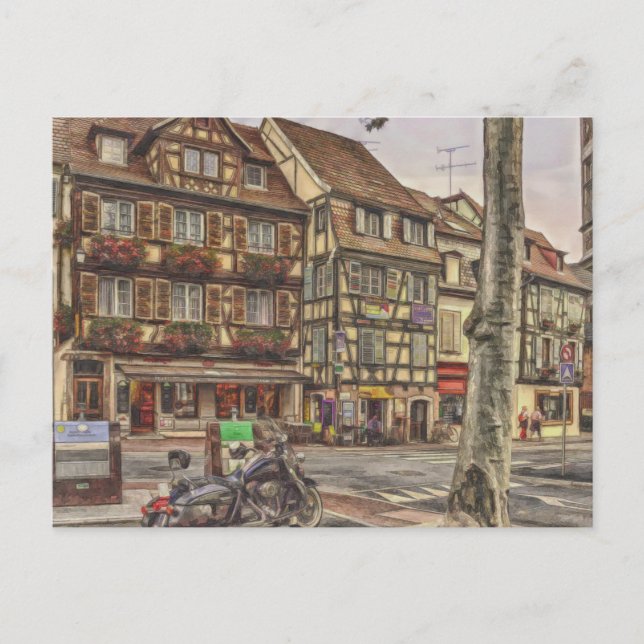 Carte Postale Colmar France Europe Art (Devant)