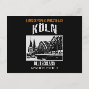 Carte Postale Cologne