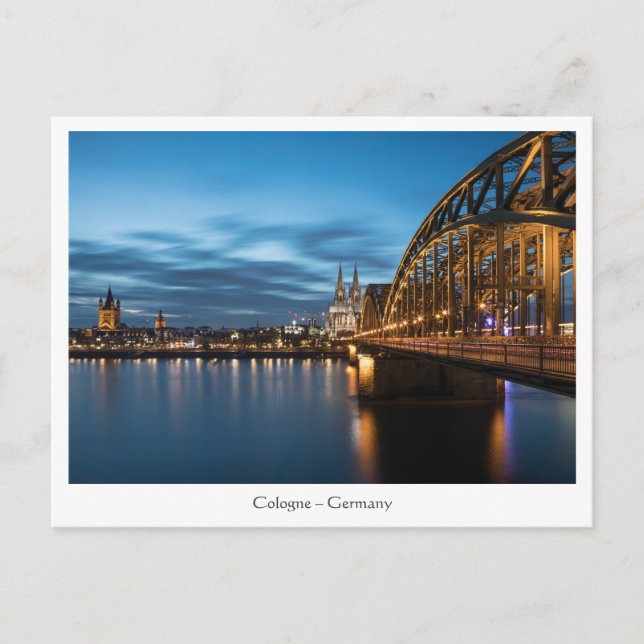 Carte Postale Cologne Allemagne (Devant)