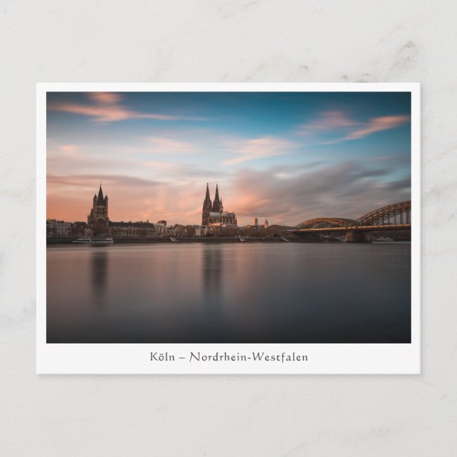 Carte Postale Cologne Allemagne (Devant)