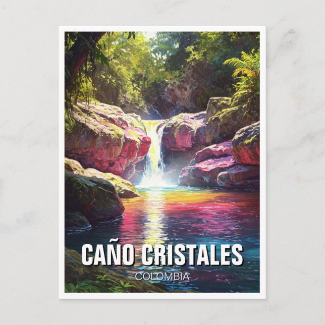 Carte Postale Colombia Cano Cristales Travel (Devant)