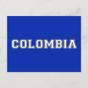 Carte Postale Colombie