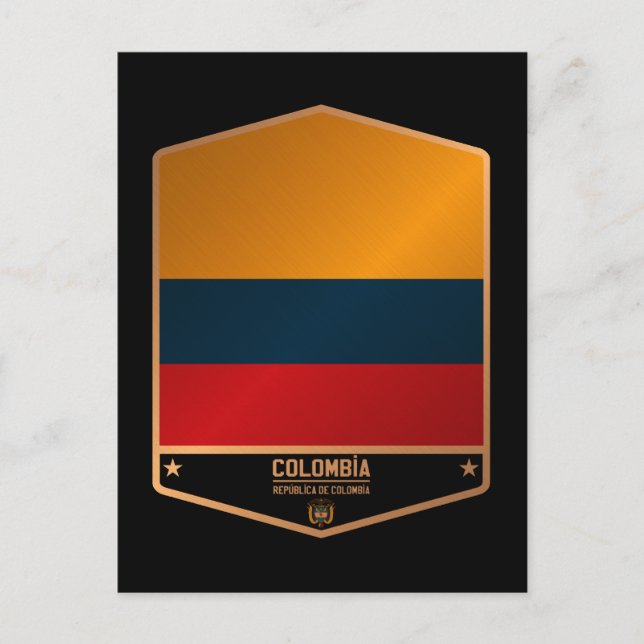 Carte Postale Colombie (Devant)