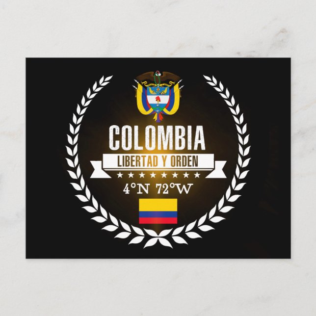 Carte Postale Colombie (Devant)