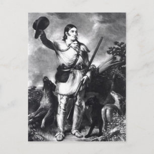 Carte Postale Colonel Davy Crockett
