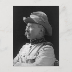 Carte Postale Colonel Theodore Roosevelt de 1898