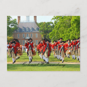 Carte Postale Colonial Williamsburg