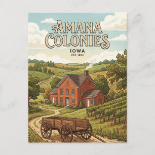 Carte Postale Colonies Amana