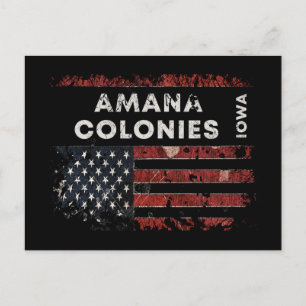 Carte Postale Colonies d'Amana Iowa