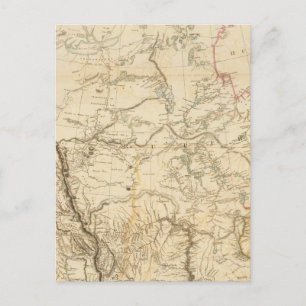 Carte Postale Colonies indiennes en Amérique du Nord