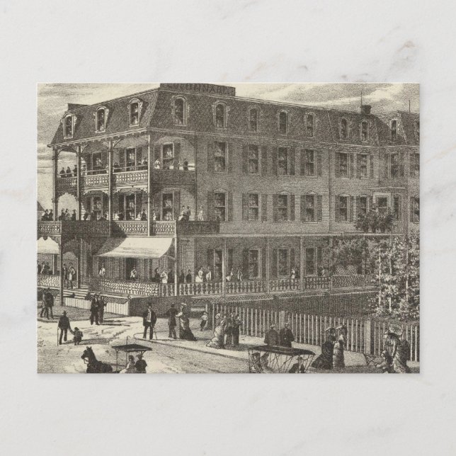 Carte Postale Colonnade House, Atlantic City (Devant)