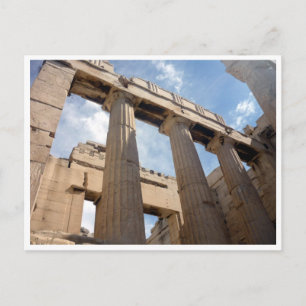 Carte Postale colonne acropole