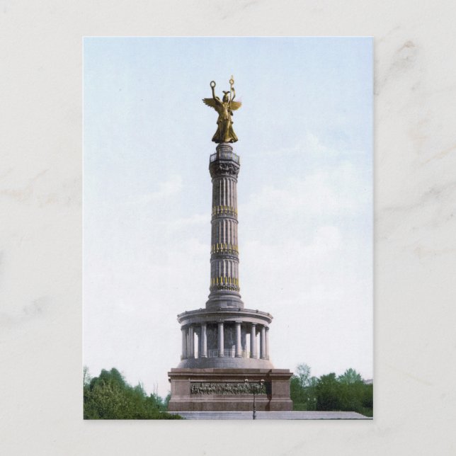 Carte Postale Colonne de la victoire de Berlin (Devant)