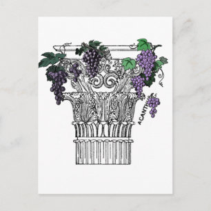 Carte Postale Colonne grecque