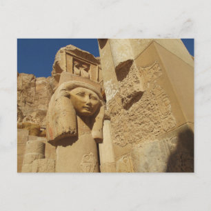 Carte Postale Colonne Hathor - Temple de la Reine Hatshepsut, eg