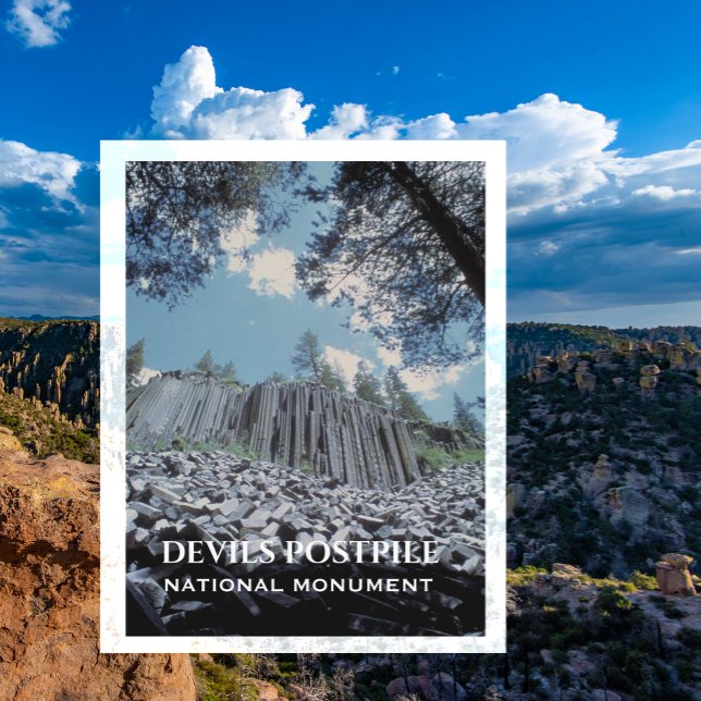 Carte Postale Colonnes de basalte, Devils Postpile Monument Nati (Créateur téléchargé)