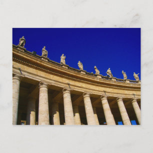 Carte Postale colonnes vaticanes